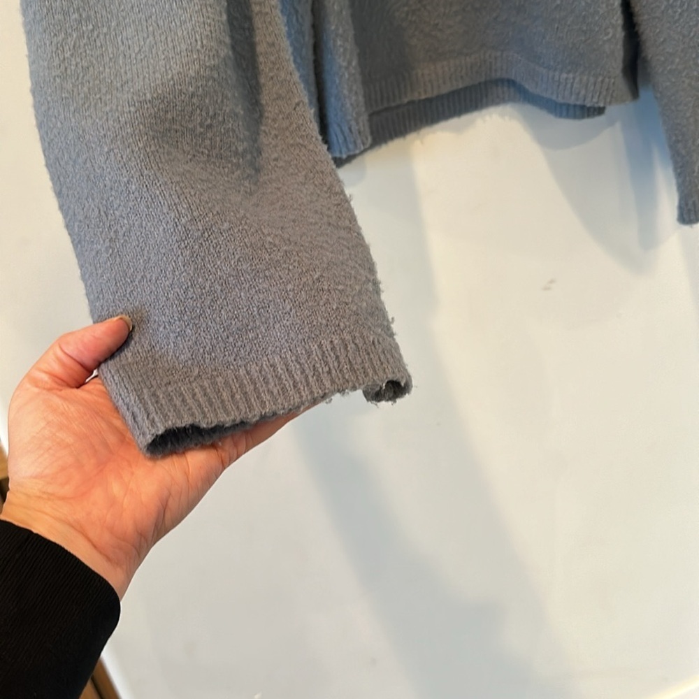 OAK + FORT Brown Crew Neck Sweater - Picture 3 of 7